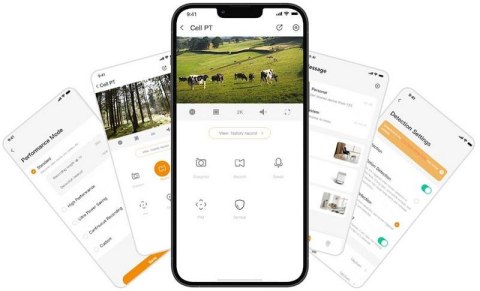 Kamera IP Imou Cell PT 4G kit 3MP bateryjna z panelem solarnym i kartą SIM Kamera IP Imou Cell PT 4G kit 3MP bateryjna z panelem solarnym i kartą SIM