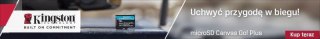 Karta pamięci microSD 256GB Kingston CanvasGo! Plus 200MB/s A2 U3 V30 + adapter