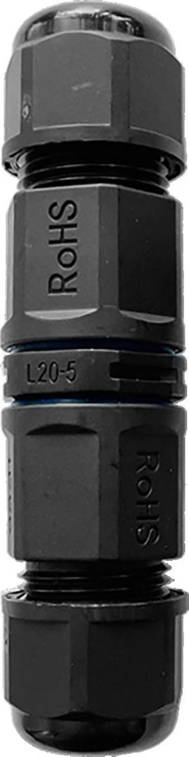 Konektor Mufa kablowa prosta IP68, 5x4mm2, 400V/25A OR-AE-13617 Konektor Mufa kablowa prosta IP68, 5x4mm2, 400V/25A OR-AE-13617