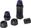 Konektor Mufa kablowa prosta M25 IP68, 5x6mm², 450V/30A OR-AE-13604