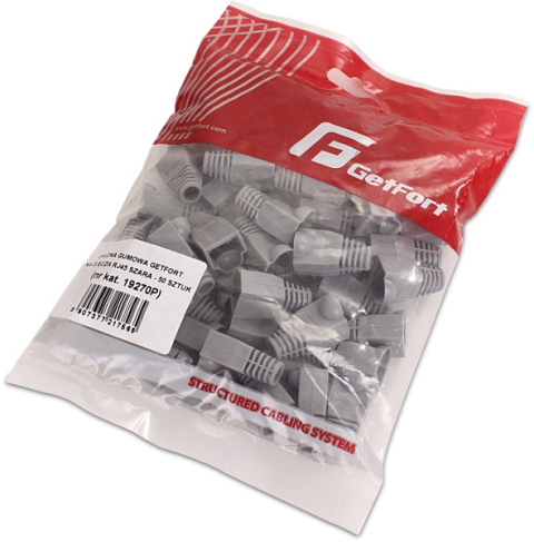 OSŁONA GUMOWA GETFORT NA ZŁĄCZA RJ45 SZARA OSŁONA GUMOWA GETFORT NA ZŁĄCZA RJ45 SZARA
