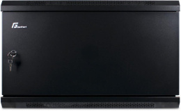 SZAFA RACK GETFORT 19 CALI 6U 600X450 WISZĄCA DRZWI STALOWE