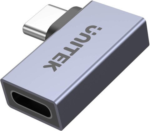 Unitek Adapter USB-C na USB-C kątowy płaski Unitek Adapter USB-C na USB-C kątowy płaski