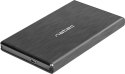 Zewnętrzna obudowa dysku Natec Rhino SATA 2.5cala USB 2.0 Slim czarny Zewnętrzna obudowa dysku Natec Rhino SATA 2.5cala USB 2.0 Slim czarny