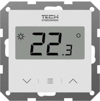 Przewodowy Dwustanowy regulator pokojowy biały F-2Z v1 Tech sterowniki