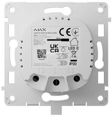 AJAX Włącznik światła LightCore Dimmer vertical (white) AJAX Włącznik światła LightCore Dimmer vertical (white)