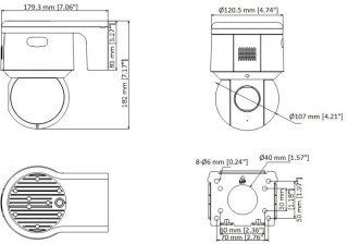 Kamera IP HikVision DS-2DE3A404IWG-E PL