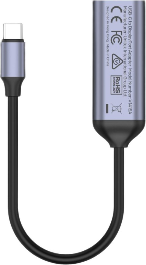 Adapter Unitek USB-C na DisplayPort 1.4 8K 60Hz Adapter Unitek USB-C na DisplayPort 1.4 8K 60Hz