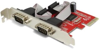 Unitek PCI Express kontroler 2x RS-232
