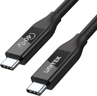 Unitek przewód USB-C 4.0 PD 100W 40 Gbps 8K 0,8 m