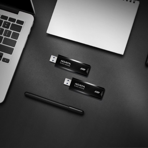 Dysk zewnętrzny SSD Adata SC610 500GB USB3.2A czarny Dysk zewnętrzny SSD Adata SC610 500GB USB3.2A czarny