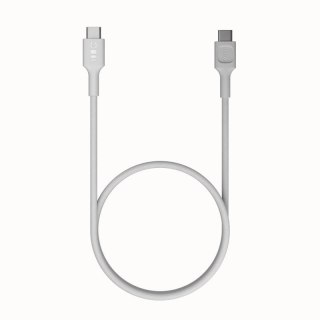KABEL USB-C / USB-C Greencell PowerStream 120cm PD 100W biały w oplocie