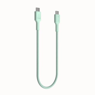 KABEL USB-C / USB-C Greencell PowerStream 200cm PD 100W zielony w oplocie