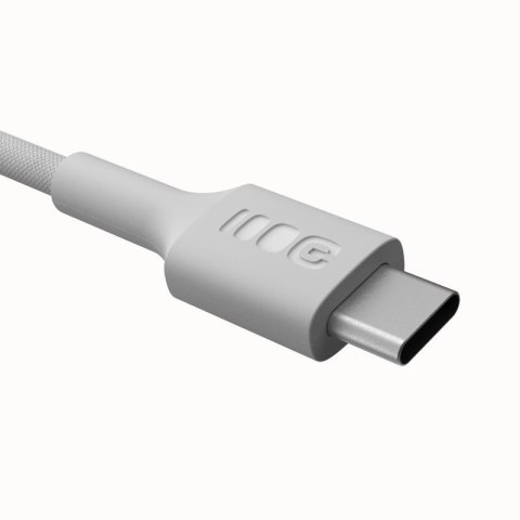 KABEL USB-C / USB-C Greencell PowerStream 30cm PD 100W biały w oplocie KABEL USB-C / USB-C Greencell PowerStream 30cm PD 100W biały w oplocie