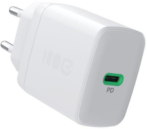 ŁADOWARKA SIECIOWA Greencell PowerSource Solo30 30W 1xUSB-C PD 3.0 QC 4.0+ biała ŁADOWARKA SIECIOWA Greencell PowerSource Solo30 30W 1xUSB-C PD 3.0 QC 4.0+ biała