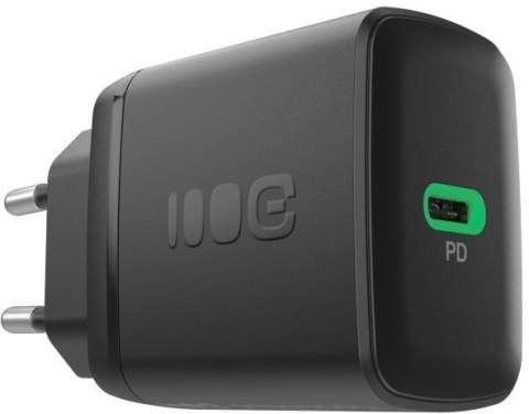 ŁADOWARKA SIECIOWA Greencell PowerSource Solo30 30W 1xUSB-C PD 3.0 QC 4.0+ czarna ŁADOWARKA SIECIOWA Greencell PowerSource Solo30 30W 1xUSB-C PD 3.0 QC 4.0+ czarna