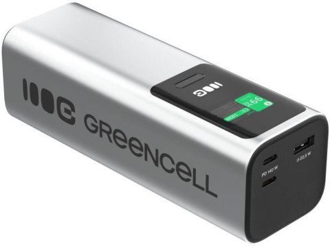 POWERBANK Greencell PowerPlay Ultra 25200mAh SZYBKIE ŁADOWANIE 140W 2x USB-C PD 1x USB-A POWERBANK Greencell PowerPlay Ultra 25200mAh SZYBKIE ŁADOWANIE 140W 2x USB-C PD 1x USB-A