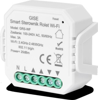 GISE Smart Sterownik roletowy WiFi GEN 2 | Tuya | GRS-WF