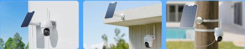 Kamera IP Reolink Argus Series B430 z panelem solarnym (biała) Kamera IP Reolink Argus Series B430 z panelem solarnym (biała)