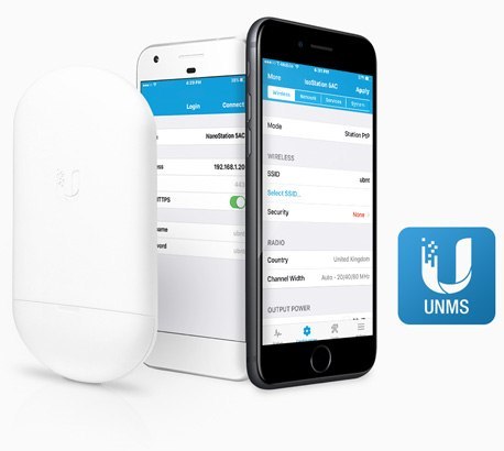 UBIQUITI NANOSTATION 5ac NS-5AC UBIQUITI NANOSTATION 5ac NS-5AC