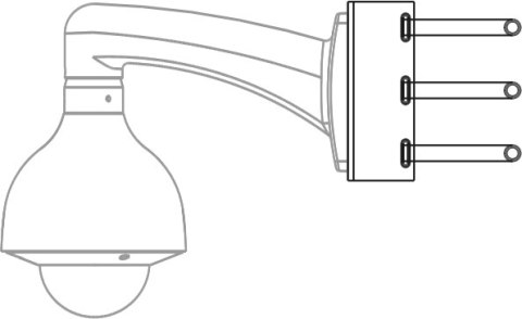 UCHWYT SŁUPOWY DAHUA PFA150-V2 UCHWYT SŁUPOWY DAHUA PFA150-V2