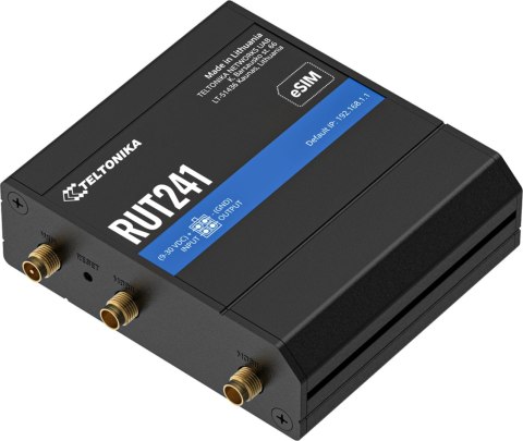 Teltonika RUT241 router przemysłowy 4G / LTE (RUT241010000) Teltonika RUT241 router przemysłowy 4G / LTE (RUT241010000)