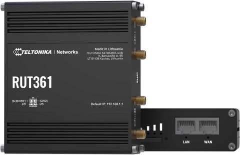 Teltonika RUT361 router przemysłowy 4G / LTE (RUT361100000) Teltonika RUT361 router przemysłowy 4G / LTE (RUT361100000)