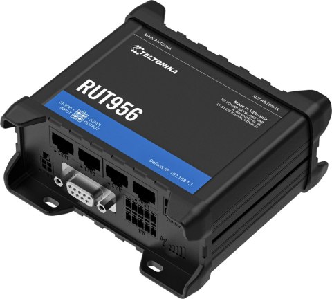 Teltonika RUT956 router przemysłowy 4G / LTE (RUT956200000) Teltonika RUT956 router przemysłowy 4G / LTE (RUT956200000)