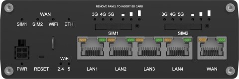 Teltonika RUTM52 router przemysłowy 5G (RUTM52100000) Teltonika RUTM52 router przemysłowy 5G (RUTM52100000)