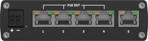 Teltonika TSW101 switch przemysłowy PoE+ (TSW101000000) Teltonika TSW101 switch przemysłowy PoE+ (TSW101000000)