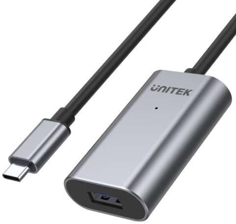 Unitek U304A wzmacniacz sygnału USB-C na USB(A) 5M Unitek U304A wzmacniacz sygnału USB-C na USB(A) 5M