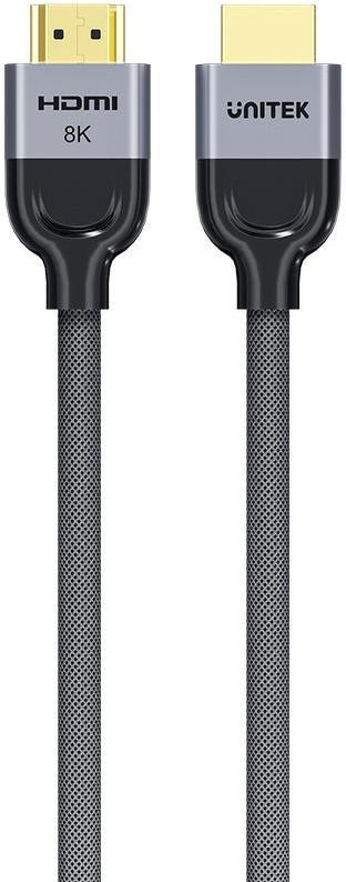 Unitek przewód 8K LUX HDMI 2.1 oplot 8M Unitek przewód 8K LUX HDMI 2.1 oplot 8M