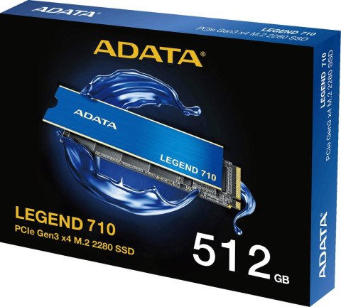 Adata Legend 710 512GB PCIe 3x4 2.4/1 GB/s M.2 Adata Legend 710 512GB PCIe 3x4 2.4/1 GB/s M.2
