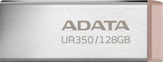 Adata Pendrive UR350 128GB USB3.2 Gen1 Metal brązowy