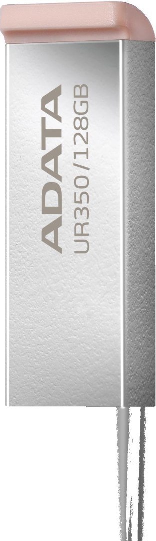 Adata Pendrive UR350 128GB USB3.2 Gen1 Metal brązowy Adata Pendrive UR350 128GB USB3.2 Gen1 Metal brązowy