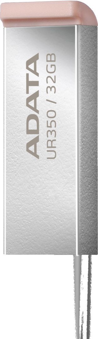 Adata Pendrive UR350 32GB USB3.2 Gen1 Metal brązowy Adata Pendrive UR350 32GB USB3.2 Gen1 Metal brązowy