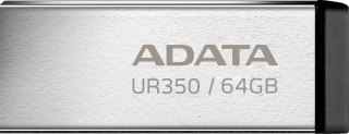 Adata Pendrive UR350 64GB USB3.2 Gen2 Metal czarny