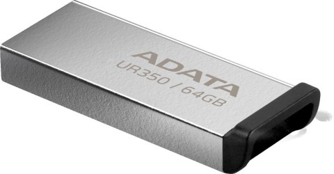 Adata Pendrive UR350 64GB USB3.2 Gen2 Metal czarny Adata Pendrive UR350 64GB USB3.2 Gen2 Metal czarny