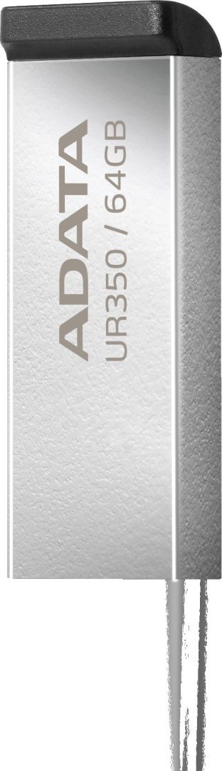 Adata Pendrive UR350 64GB USB3.2 Gen2 Metal czarny Adata Pendrive UR350 64GB USB3.2 Gen2 Metal czarny
