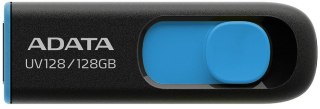 Adata Pendrive UV128 128GB USB 3.2 Gen1 czarno - niebieski