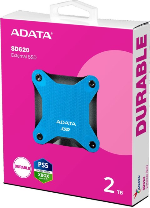 Dysk Zewnętrzny SSD Adata SD620 2TB niebieski Dysk Zewnętrzny SSD Adata SD620 2TB niebieski