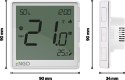 ENGO Controls EONE-230W - Regulator temperatury, 230V, biały, Internetowy, podtynkowy, ZigBee