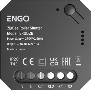 ENGO Controls EROL-ZB - Sterownik Rolet do systemu ENGO Smart, ZigBee