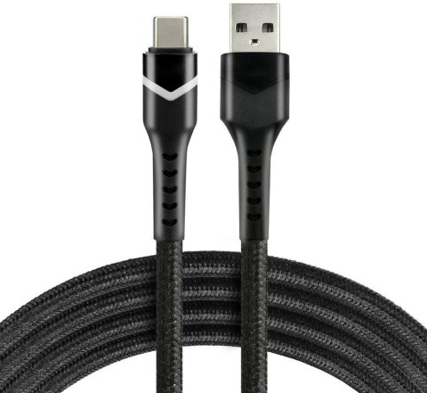KABEL USB / USB-C RGB LED everActive CBB-1CBR 100cm 3A KABEL USB / USB-C RGB LED everActive CBB-1CBR 100cm 3A