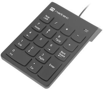 Klawiatura numeryczna Natec Goby 2 USB czarna Klawiatura numeryczna Natec Goby 2 USB czarna