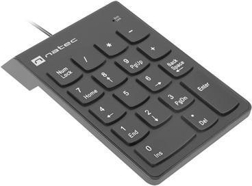 Klawiatura numeryczna Natec Goby 2 USB czarna Klawiatura numeryczna Natec Goby 2 USB czarna