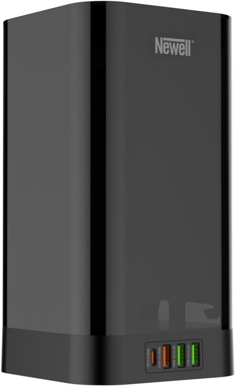 Stacja zasilająca Newell GaN Power Cube 8w1 z ładowarką indukcyjną Stacja zasilająca Newell GaN Power Cube 8w1 z ładowarką indukcyjną