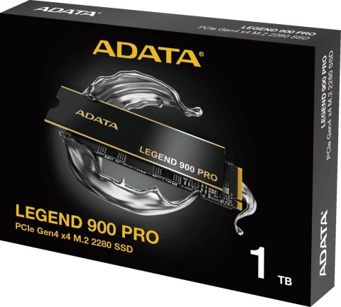 Adata Dysk SSD LEGEND 900 Pro 1TB PCIe 4x4 7.4/6.5 GB/s M2 Adata Dysk SSD LEGEND 900 Pro 1TB PCIe 4x4 7.4/6.5 GB/s M2