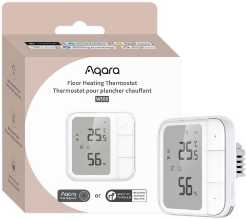 Aqara Floor Heating Thermostat W500 Termostat do ogrzewania podłogowego UT-A01D Aqara Floor Heating Thermostat W500 Termostat do ogrzewania podłogowego UT-A01D