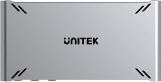 Przełącznik KVM Unitek USB-C 10Gbps z HDMI i transferem plików między systemami
